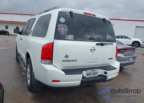 2013 Nissan Armada Sv from USA, damaged, VIN 5N1BA0ND8DN603378